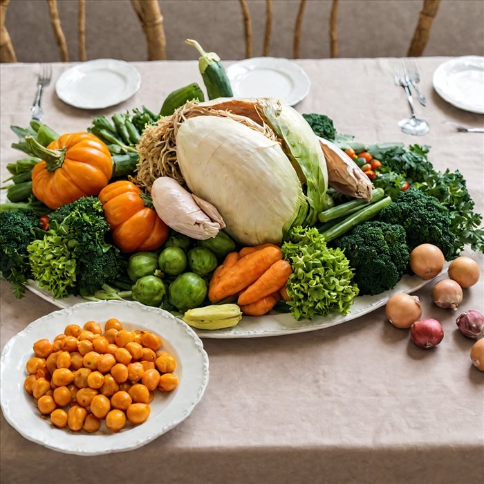 Légumes idéaux pour accompagner un chapon de Noël