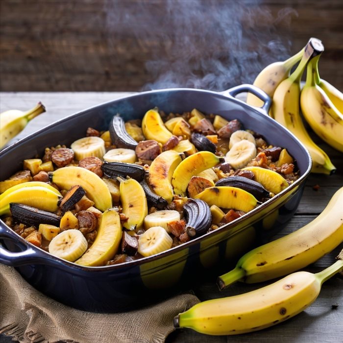 Cuisson de la Banane Plantain