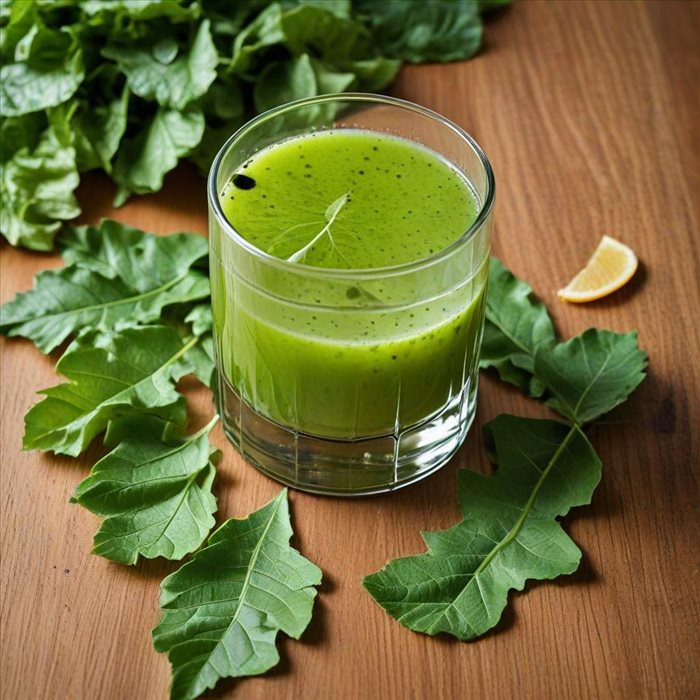 Recette de Jus de Salade Verte